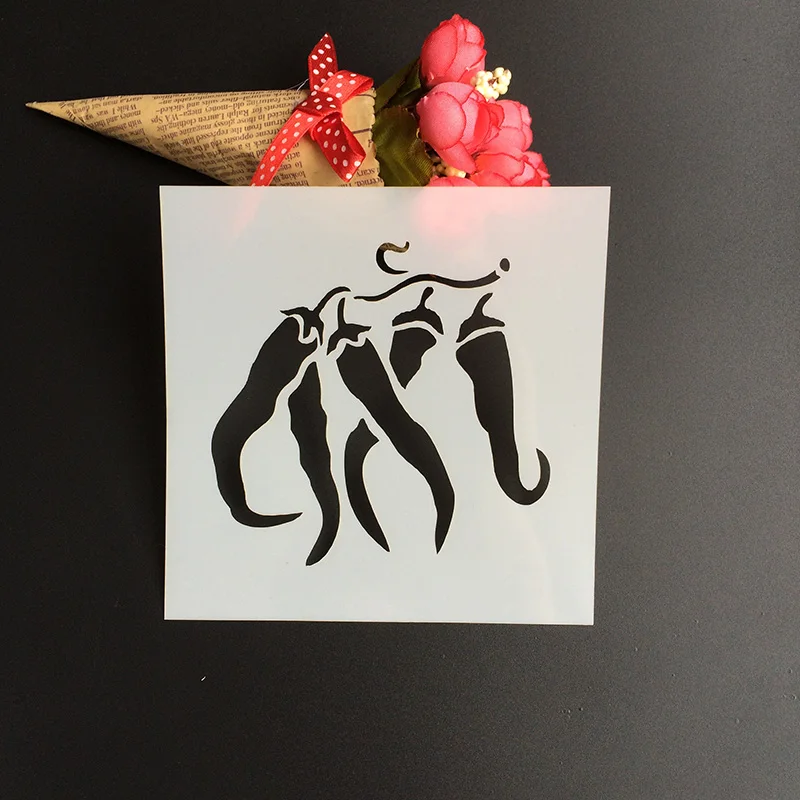 1 лист слоев овощей трафареты для сделай сам скрапбукинг/фотоальбом декоративное