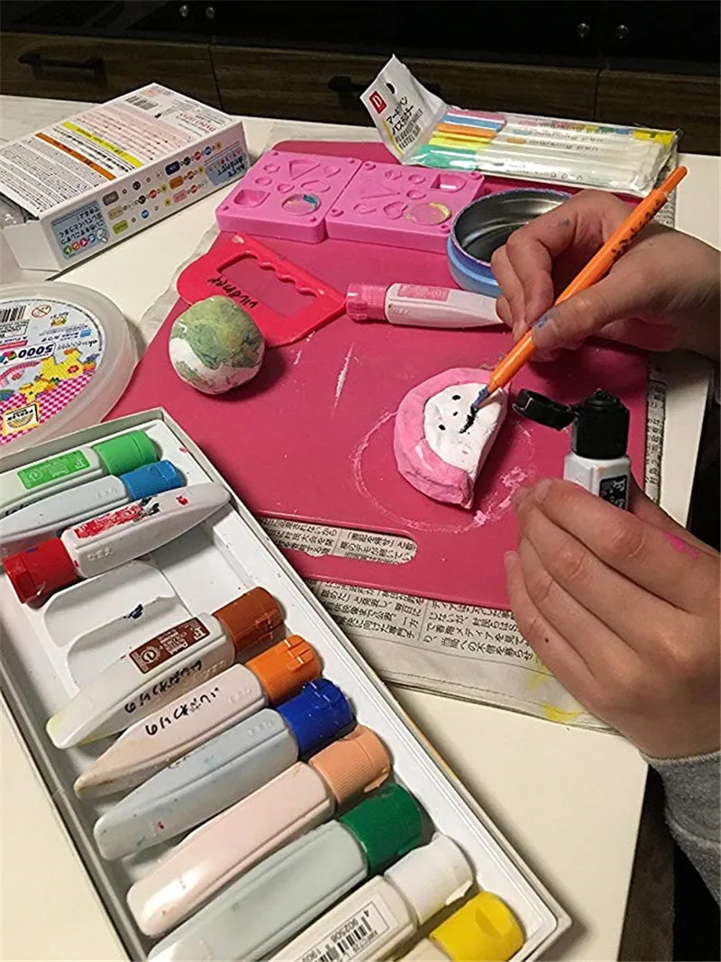 Daiso японская мягкая глина легкая для моделирования воздушная сухая Ультралегкая глина детская Полимерная глина Lizunov slimes пушистые принадлежности# clay002