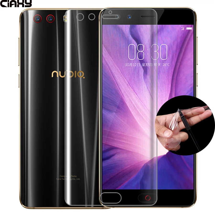 CIAXY 3D изогнутая пленка из мягкого ТПУ для Nubia Z18 Z11 miniS Защитная zte Z17 Lite Z17s mini S (не