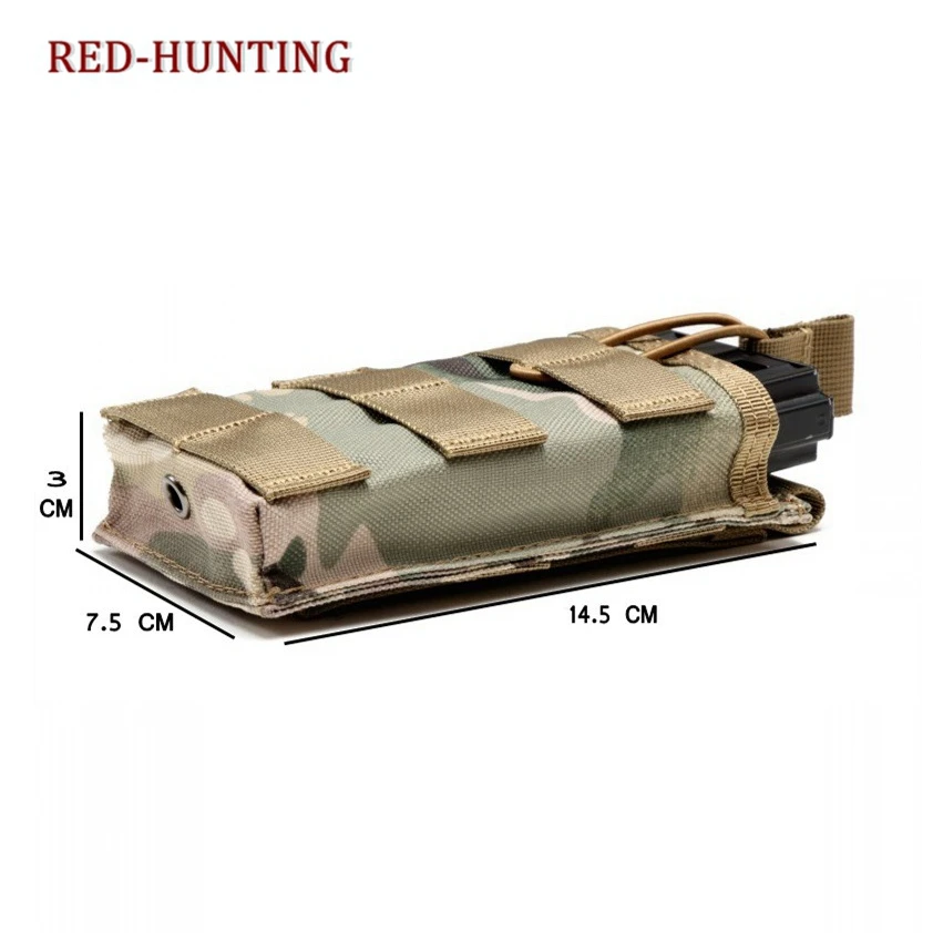 

ACU CP Single Airsoft MOLLE Mag Pouch for M4 M16 AR-15 Type Tactical Magazine Pouch Mag Holder