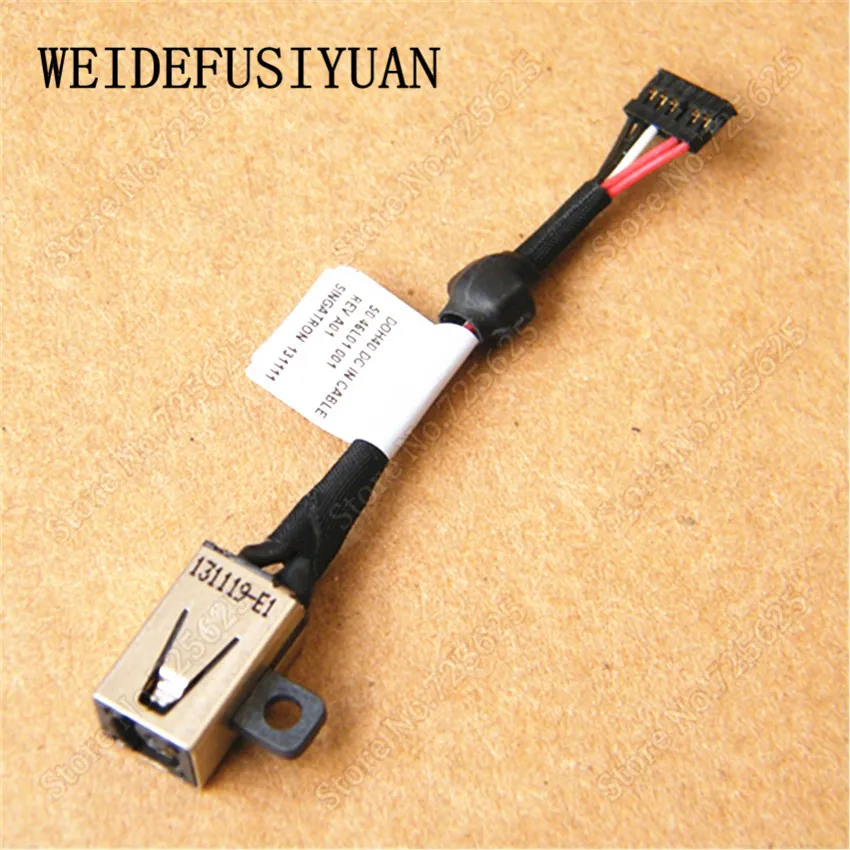 

New AC DC JACK POWER PLUG IN SOCKET CABLE HARNESS FOR DELL INSPIRON 14-7000 14-7437 P42G 3P50M