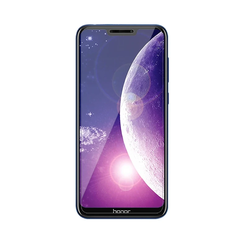 Закаленное стекло REAOOM 9H 2.5D для Huawei Honor 8C защитное с изогнутыми краями 8C|Защитные