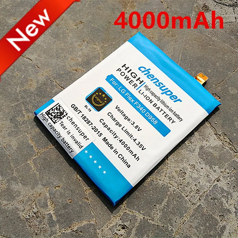 

4000mAh BL-T8 литий-ионный полимерный аккумулятор подходит для гибкого кабеля для LG G Flex F340 D950 D955 D956 D958 D959 LS995