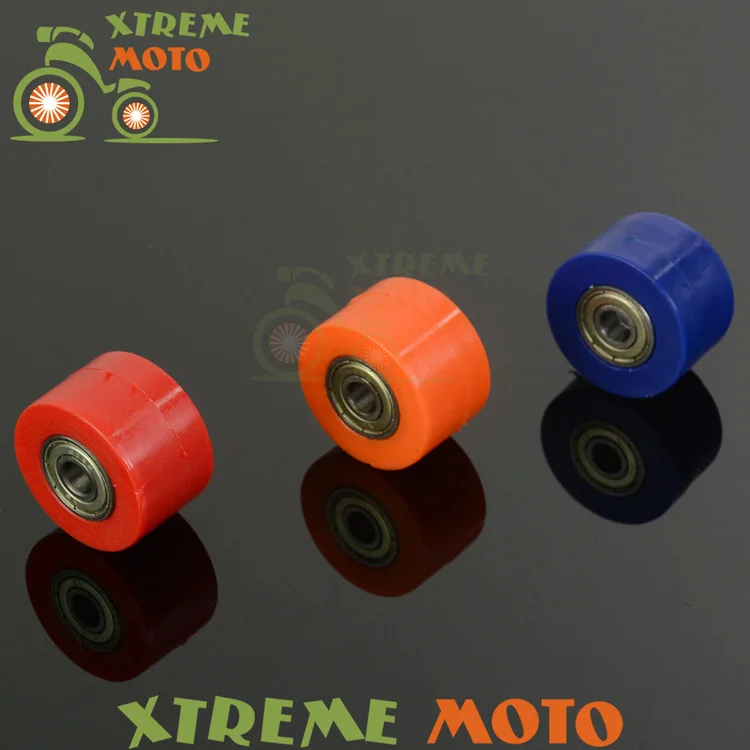 Красная 8 мм Подвижная направляющая колеса для KTM EXC EXCF XC XCF XCW XCFW MX EGS SX SXF SXS SMR Motocross