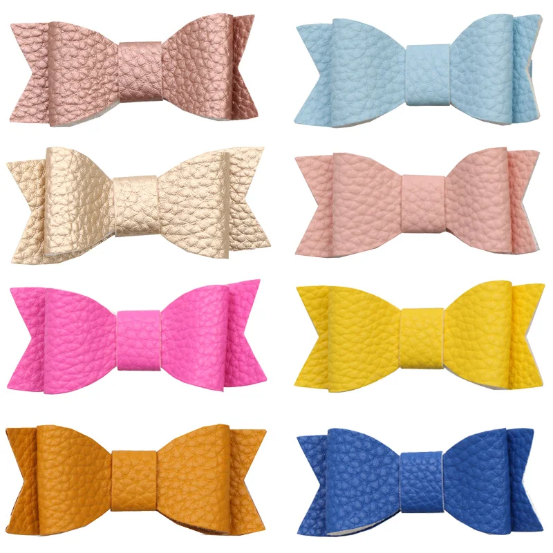 16 шт./компл. двухслойные мини-банты для волос с зажимами мягкие заколки из