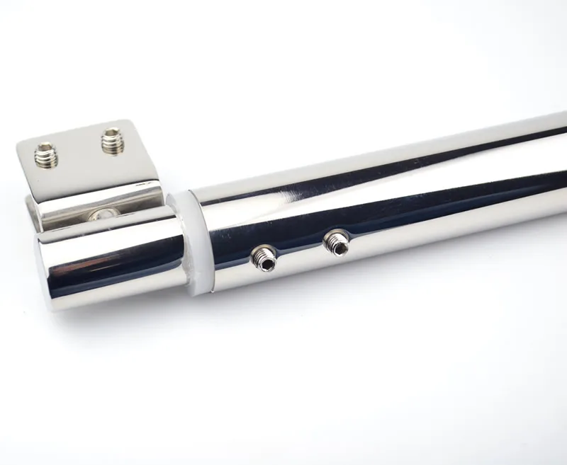 Фиксированная штанга/зажим для душевой и стеклянной двери из нержавеющей стали