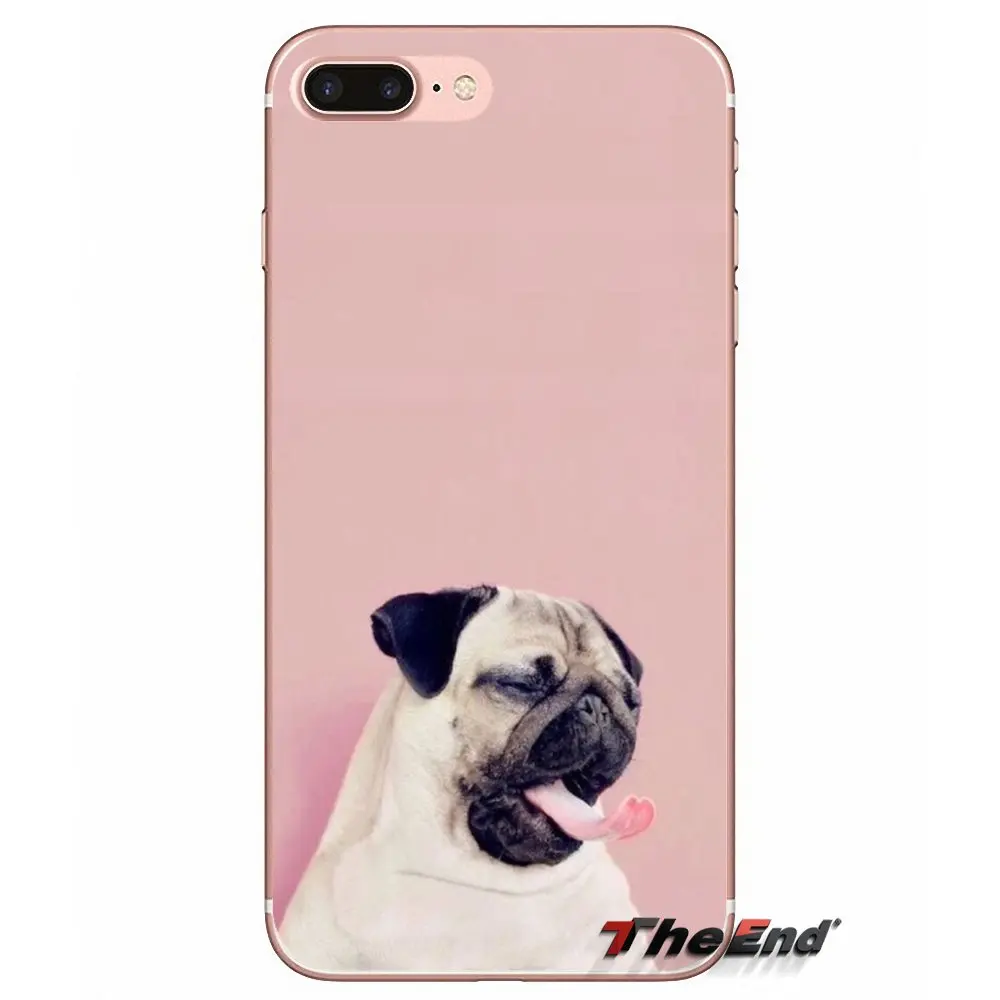 Чехол для мобильного телефона с изображением животных собаки мопса гибрид Huawei
