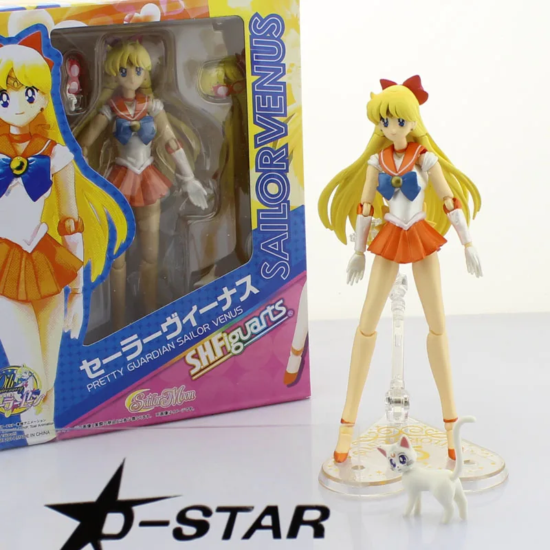 Бесплатная доставка 6 &quotСменный Уход за кожей лица Сейлор Мун Аниме Венера