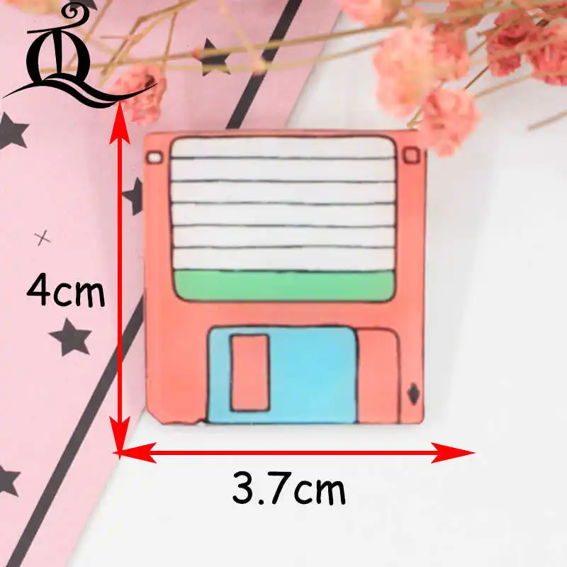 1 шт. микс милый робот мультфильм акриловые значки Kawaii Значки на рюкзак для одежды