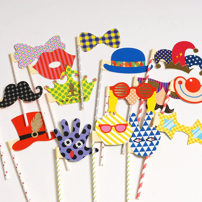 

3pcs Birthday Party Mask Kids Birthday Decoration Supplies