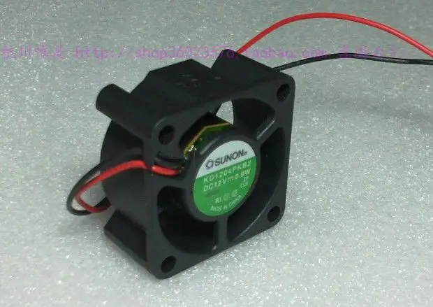 Новый шариковый подшипник SUNON 4 см 4020 дюйма 4 см KD1204PKB2 12 В 0,9 Вт 2 линии охлаждающий вентилятор