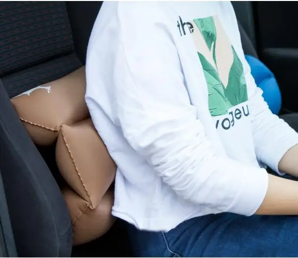 Подушка для шеи мягкая из ТПУ надувная подушка сна в офисном и стиле студентов