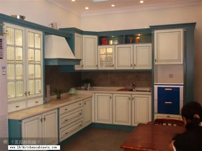

PVC/vinyl kitchen cabinet(LH-PV012)