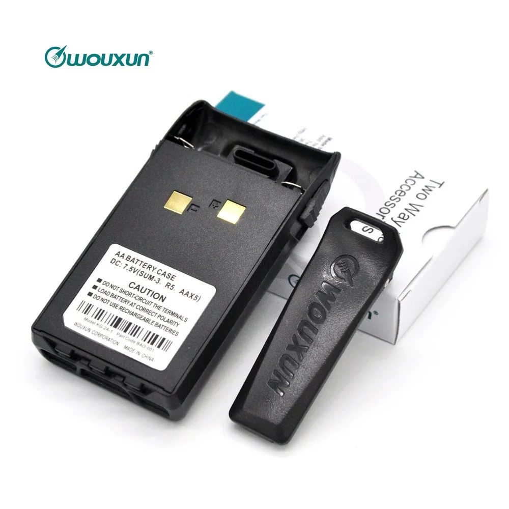 Батарея Оболочка Чехол и ремешках для Wouxun иди и болтай Walkie Talkie “иди и KG-UVD1P KG-UV6D KG-UV5D KG-UV3D кг-669 кг-703 кг-810 серии Батарея жалуйста