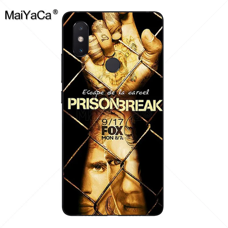 MaiYaCa из тюрьмы печатным рисунком защитный чехол для телефона xiaomi mi 8se 6 note2 note3 redmi 5