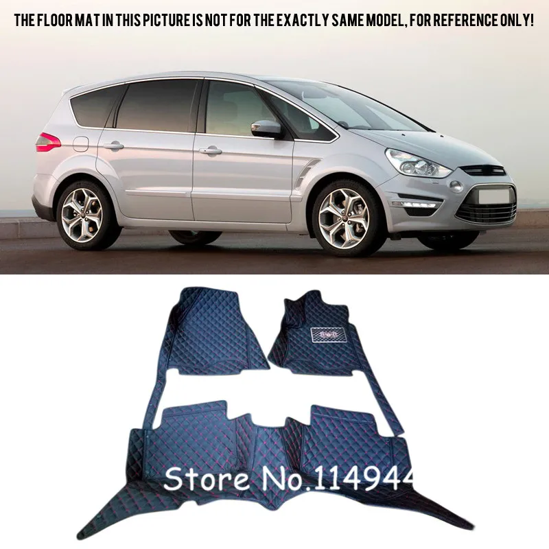 Для Ford S Max 5 мест 2006 2014 специальные водонепроницаемые автомобильные коврики