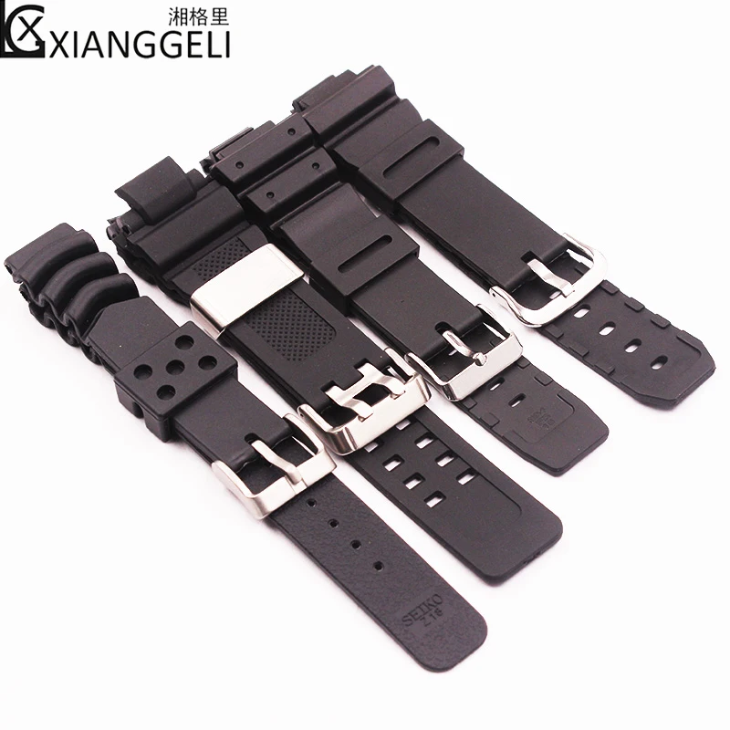 

Watch Accessories 18mm for Casio Resin Black Strap GW-9052/-6900/4000 GA-1000 G-1400 Men's Outdoor Sport Waterproof Strap