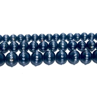 wholesale natural stone black onyx agates beads 6 8 10 mm pick size for jewelry making charm diy bracelet necklace material