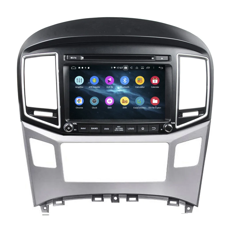 8 дюймов ядерный два din android 10 Автомобильный dvd плеер для hyundai H1 grand starex 2015 2018