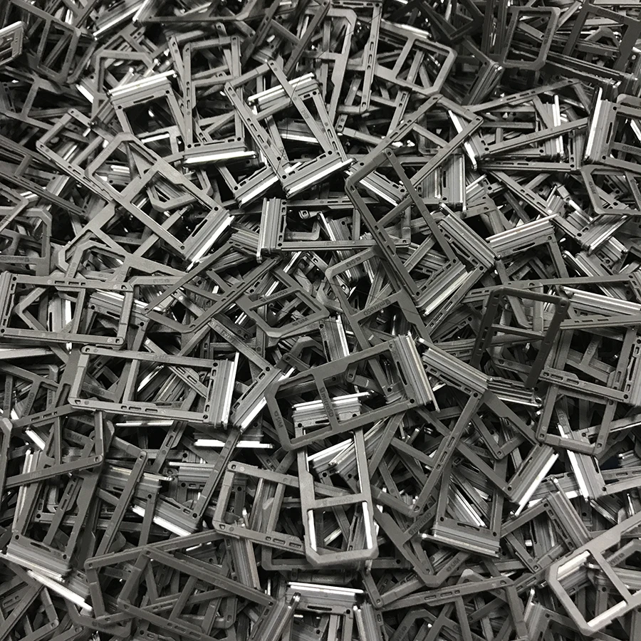 100 шт./лот OEM слот Micro SD Одиночная Sim карта лоток держатель рамка для Samsung Galazy S8 G950 +