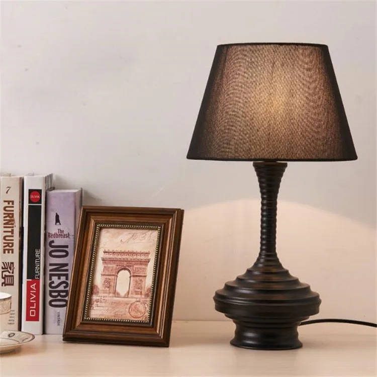 

Table lamps for bedside dessers modern style classic design and base E27 can choose halogen bulbs or incandescent bulbs or LED