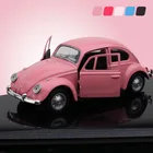 Классический ретро-автомобиль в виде жука из сплава в масштабе 1:32, мини-автомобиль, модель жука для детей, подарок