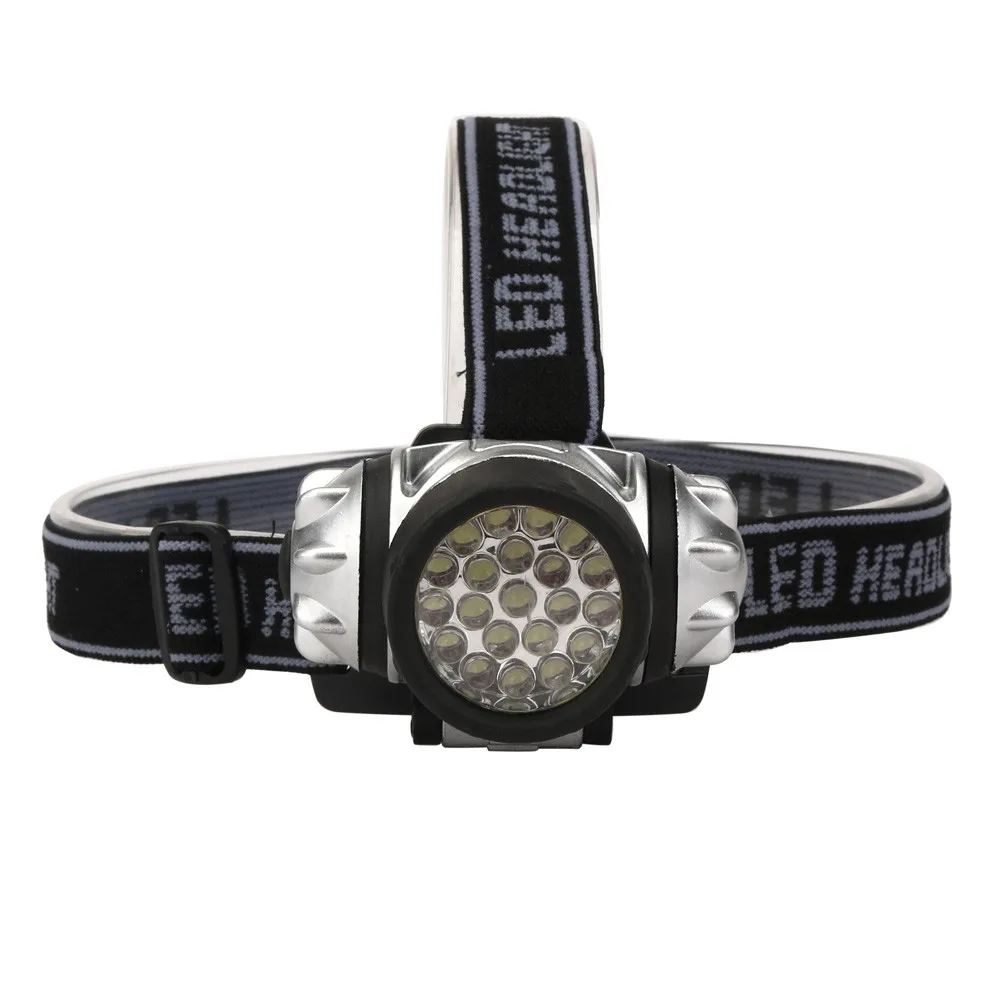 Высокое качество 12LED/21LED налобный фонарь Головной | Лампы и освещение