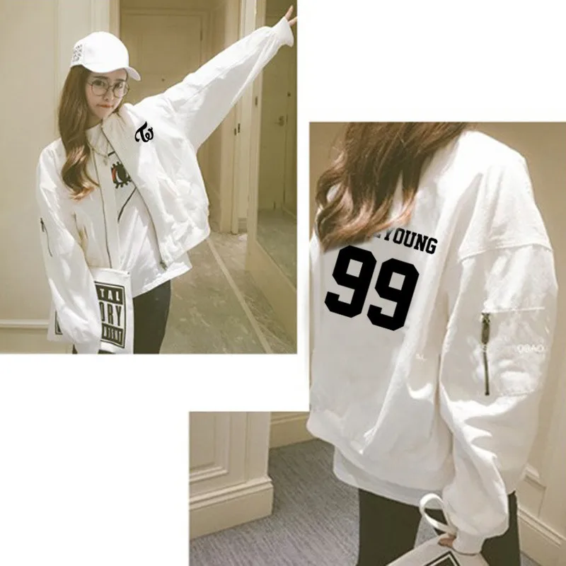Куртка ALIPOP в стиле K POP для двойного альбома повседневный бейсбольный костюм