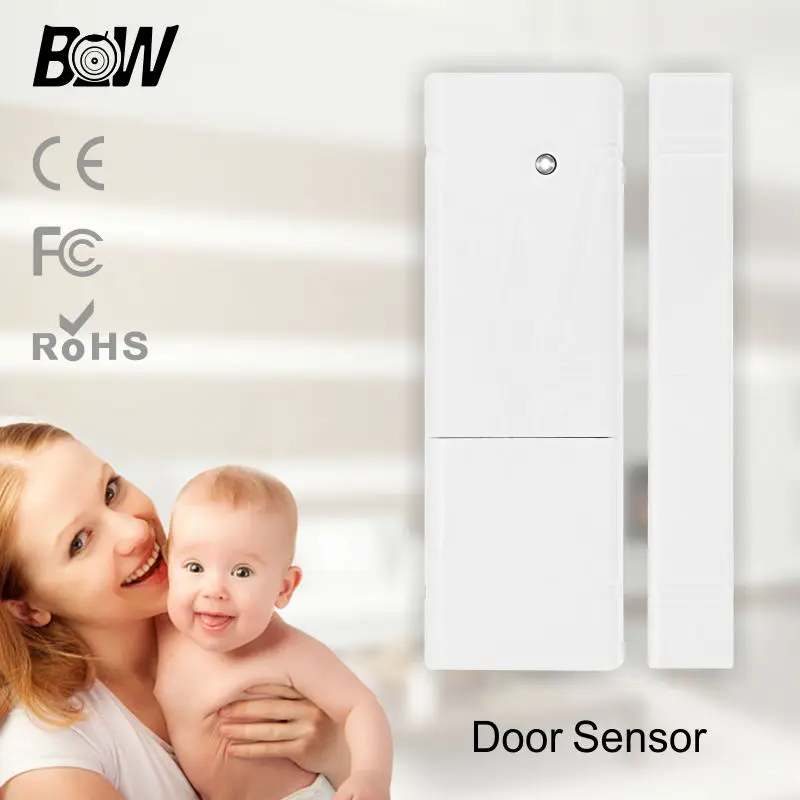 Видеонаблюдение IP Камеры Onvif Безопасности Дома + Беспроводной Датчик