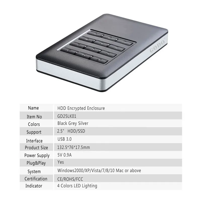 Внешний жесткий диск SATA II в USB 2 5 без винтов|box cotton|box cambox red |