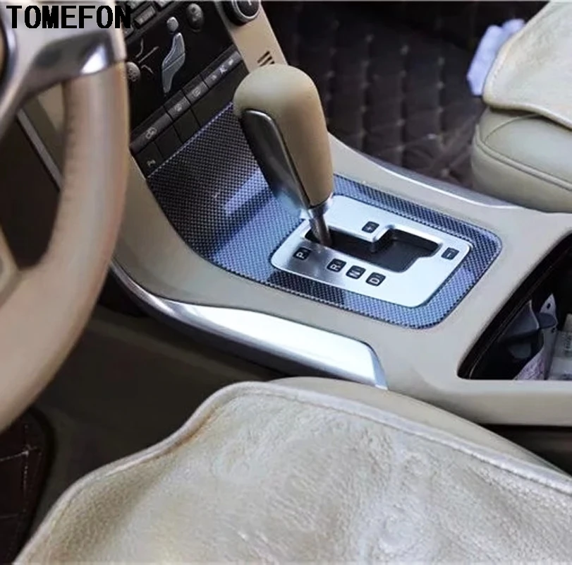 Краска TOMEFON из АБС углеродного волокна для Volvo S80 2009 2011 внутренняя Передняя