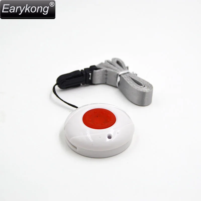 

Wireless Panic Button ,SOS Sensor Alarm, 433MHz, Just For Our Home Burglar Alarm System, hanging type, one key alarm