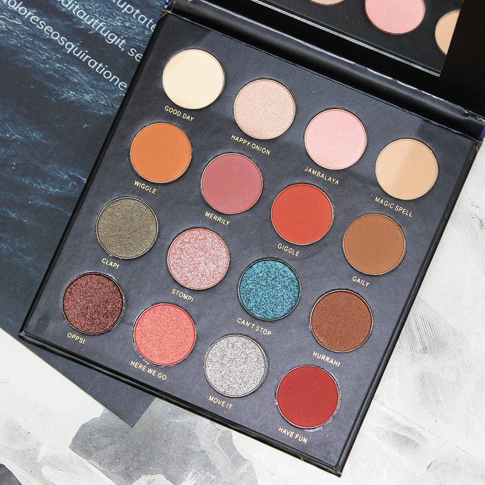 Специальные апид Девы Марии тени для век Палитра Макияж мерцающие матовые