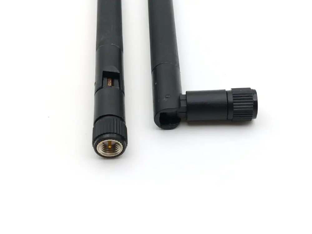 100 шт. 2 4 ГГц всенаправленная дипольная антенна 3dBi WLAN SMA Male|adapter|adapter wifiadapter sma |