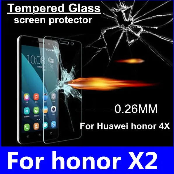 Закаленное стекло 9H для Huawei Honor X2 оригинальная Высококачественная защитная