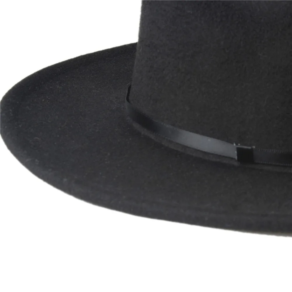 Шляпа Федора для мужчин и женщин модная церковная Панама с широкими полями топ от