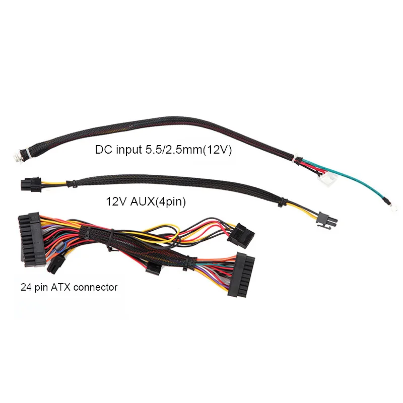DC ATX PSU 12 в 300 Вт Pico ATX переключатель PSU 24pin MINI ITX DC naar Auto ATX PC Voeding Voor компьютерный модуль