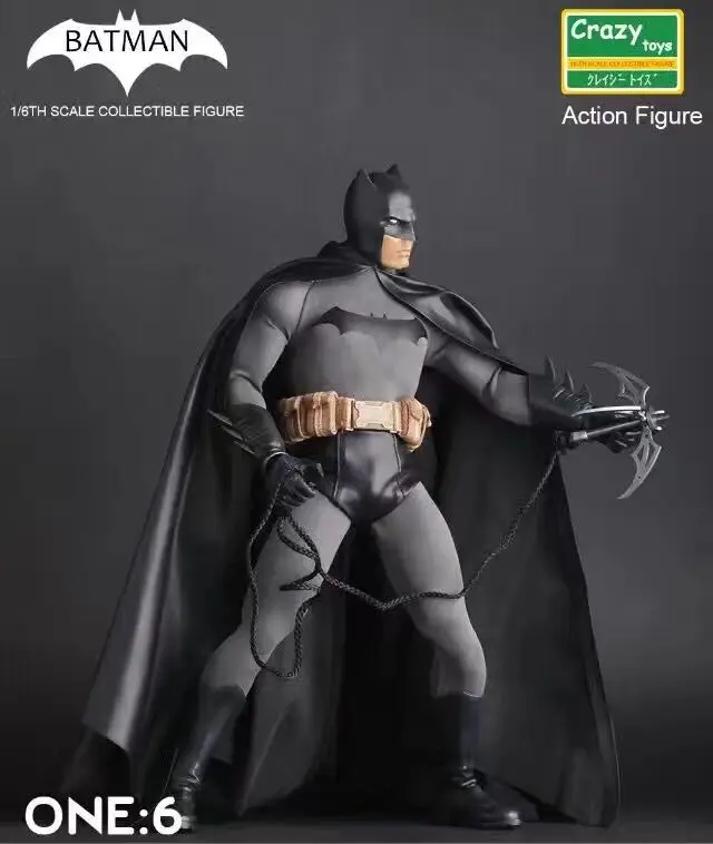 1:6 Crazy Toys DC Comic Classic Batman Burce Wayne 12 'Ƈ/6 ПВХ фигурка модель аниме коллекционный мод