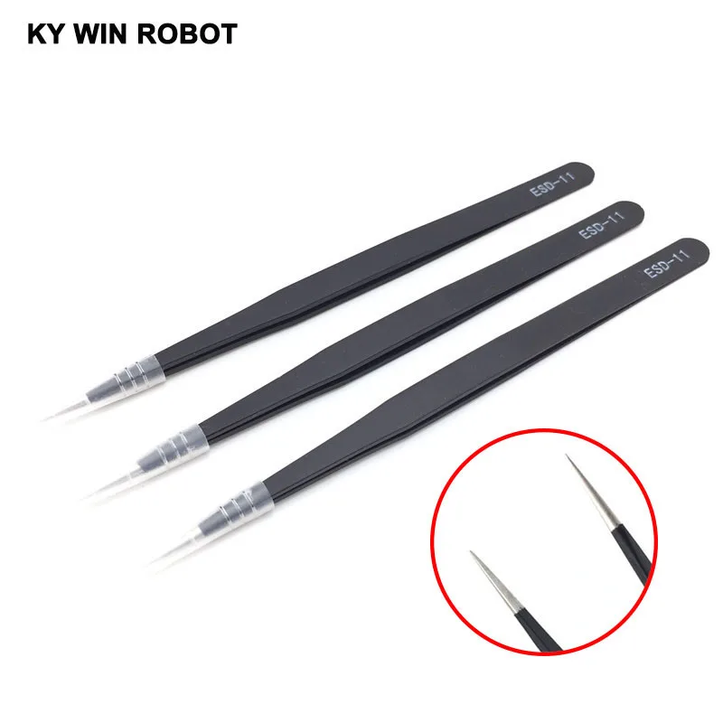 1 шт. набор антистатических щипцов для пайки | Электронные компоненты и