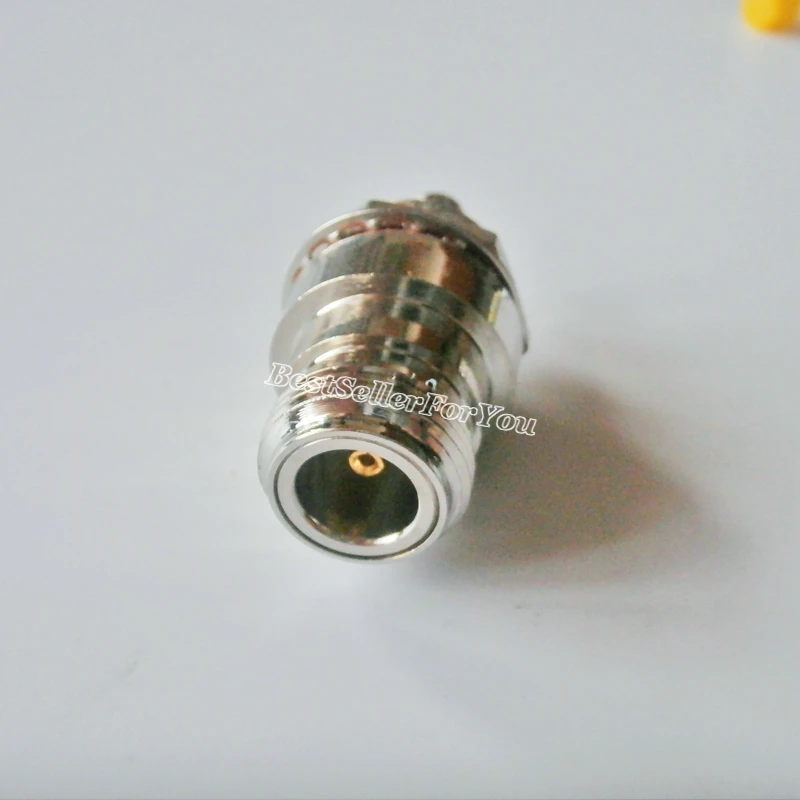 1X N гнездовой разъем с гайкой перегородки к гнездовому адаптеру SMA RF коннектор |