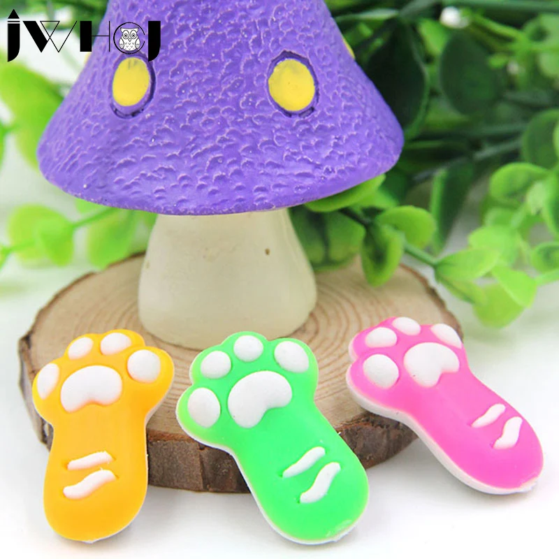 6 шт./лот новинка милый светящийся резиновый ластик креативные принадлежности