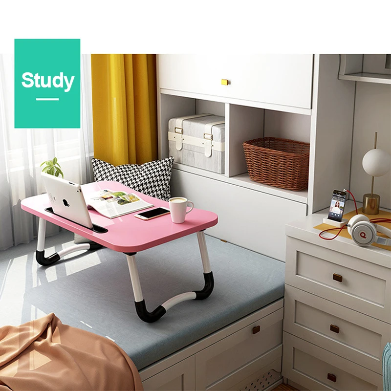Кровать маленький стол дома складные ленивые студенческие спальни обучения сделать стол простой ноутбук стол
