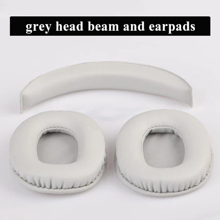 1 grey set Сменные амбушюры, амбушюры, пенопластовые подушки, чехлы для наушников Edifie W800BT W808BT K800 K830 K815P K841P G1 G20 - Цвет: 1 grey set
