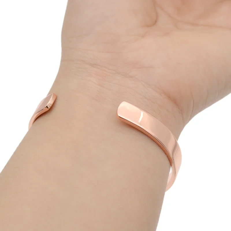 

fashion lychee Magnetic Copper Bangle Bracelet Healing Bio Therapy Arthritis Pain Relief Cuff Bangle Women Men Jewelry