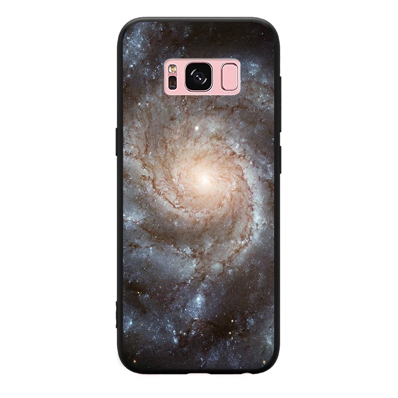 Fantastic nebula view Scenery Pattern For Samsung Galaxy S6 S7 Edge S8 S9 Plus Note 3 4 5 8 9 Hard Phone Case | Мобильные телефоны