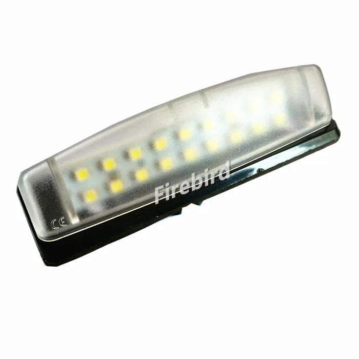 2 x Led white license plate lamp lights CE error free original car location for Camry/Aurion Avensis Verso Prius | Автомобили и