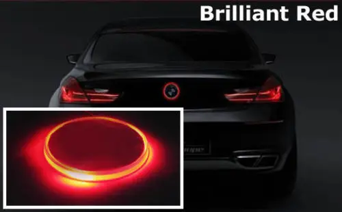 Автомобильные наклейки для BMW 3 5 7 Series X3 X5 X6 светодиодные автомобильные лампы 82 мм