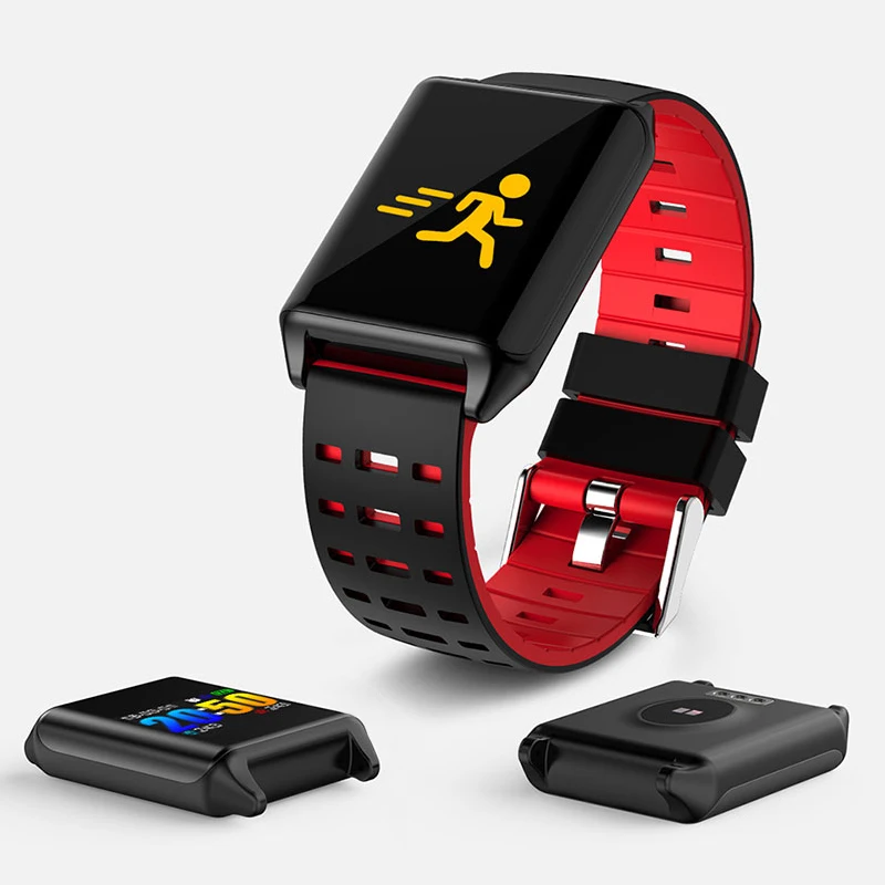 WQ R11s смарт-браслет сердечного ритма крови Давление монитор Фитнес браслет 0 95