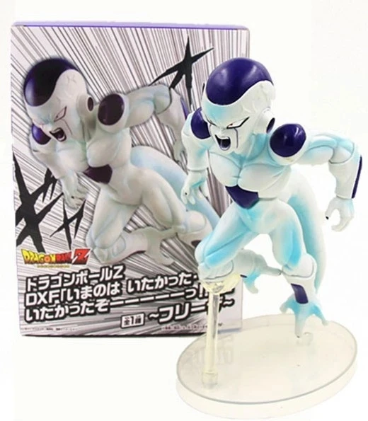 Freeza DXF in box Dragon Ball Z фигурка шорты «Вегета» Goku Son gohan cell Frieza Lunchi ZERO Majin Buu фигурки коллекционные игрушки 11-23 см - Цвет: Freeza DXF in box