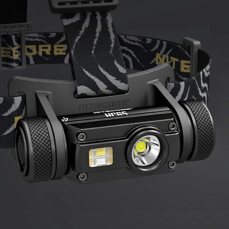 Налобный фонарь NITECORE HC65 перезаряжаемый через USB светодиодный макс. 1000 люмен 110 м